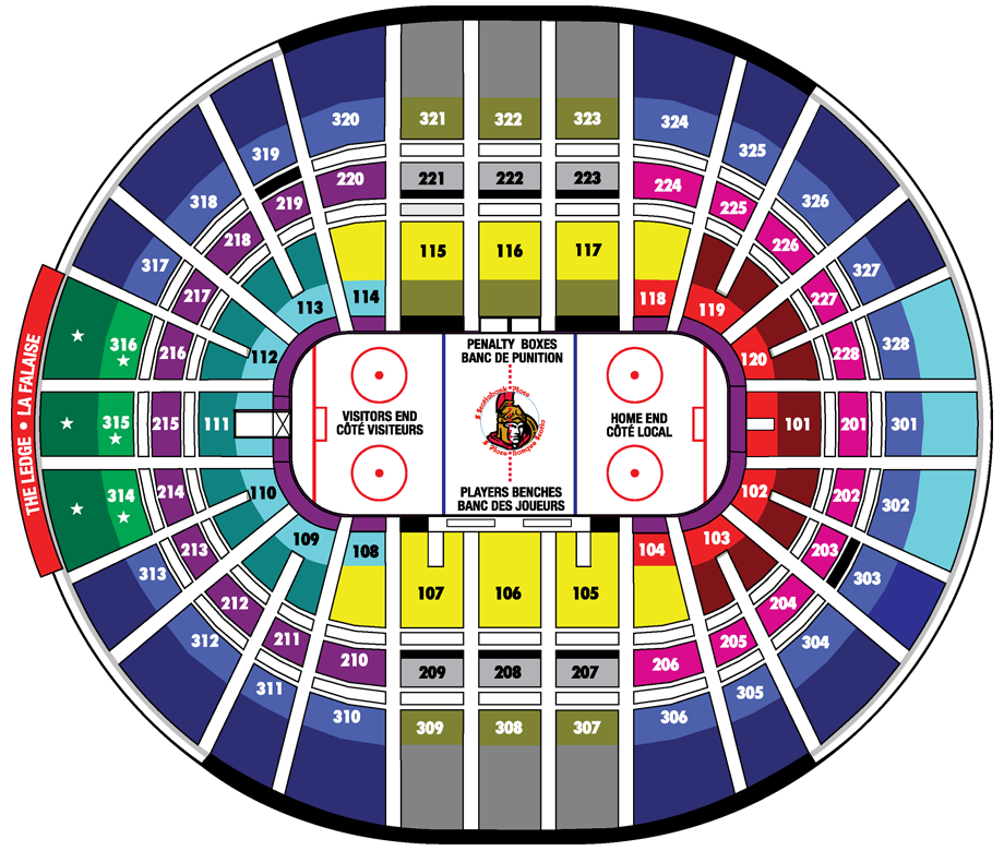 Air Canada Centre Leafs Game Seating Chart